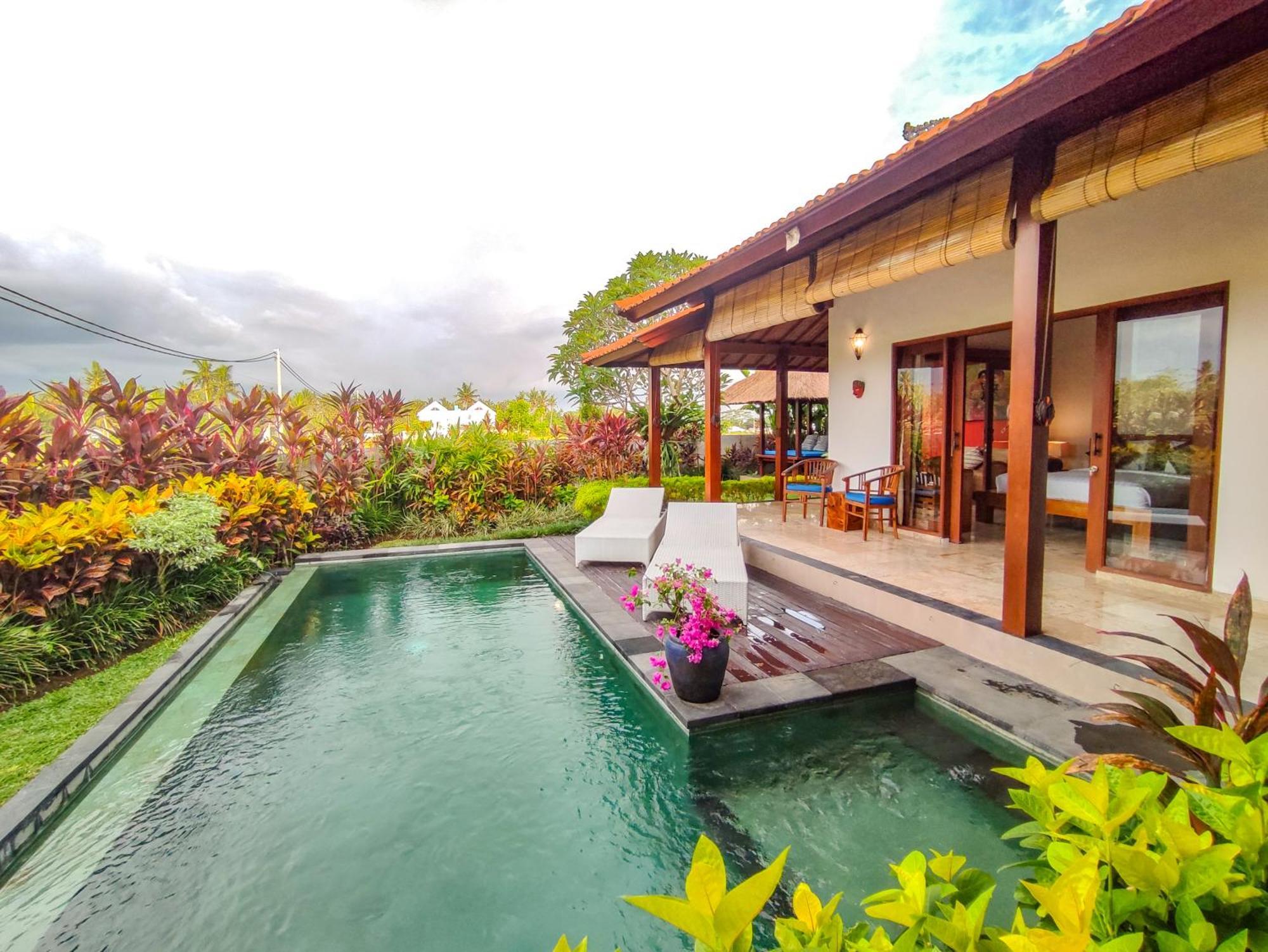 Villa Maya Ubud, Peaceful Rice Field View Buitenkant foto