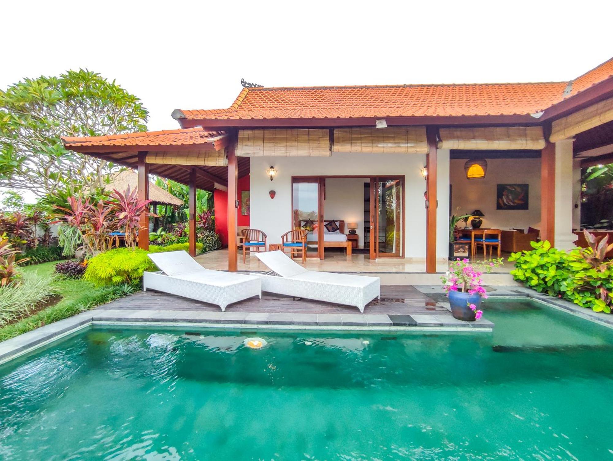 Villa Maya Ubud, Peaceful Rice Field View Buitenkant foto