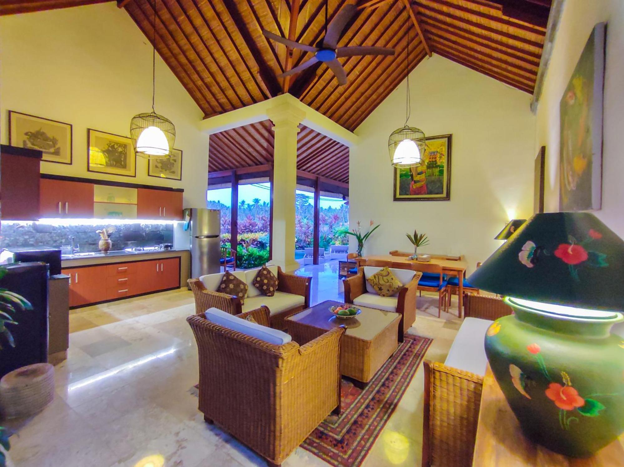 Villa Maya Ubud, Peaceful Rice Field View Buitenkant foto