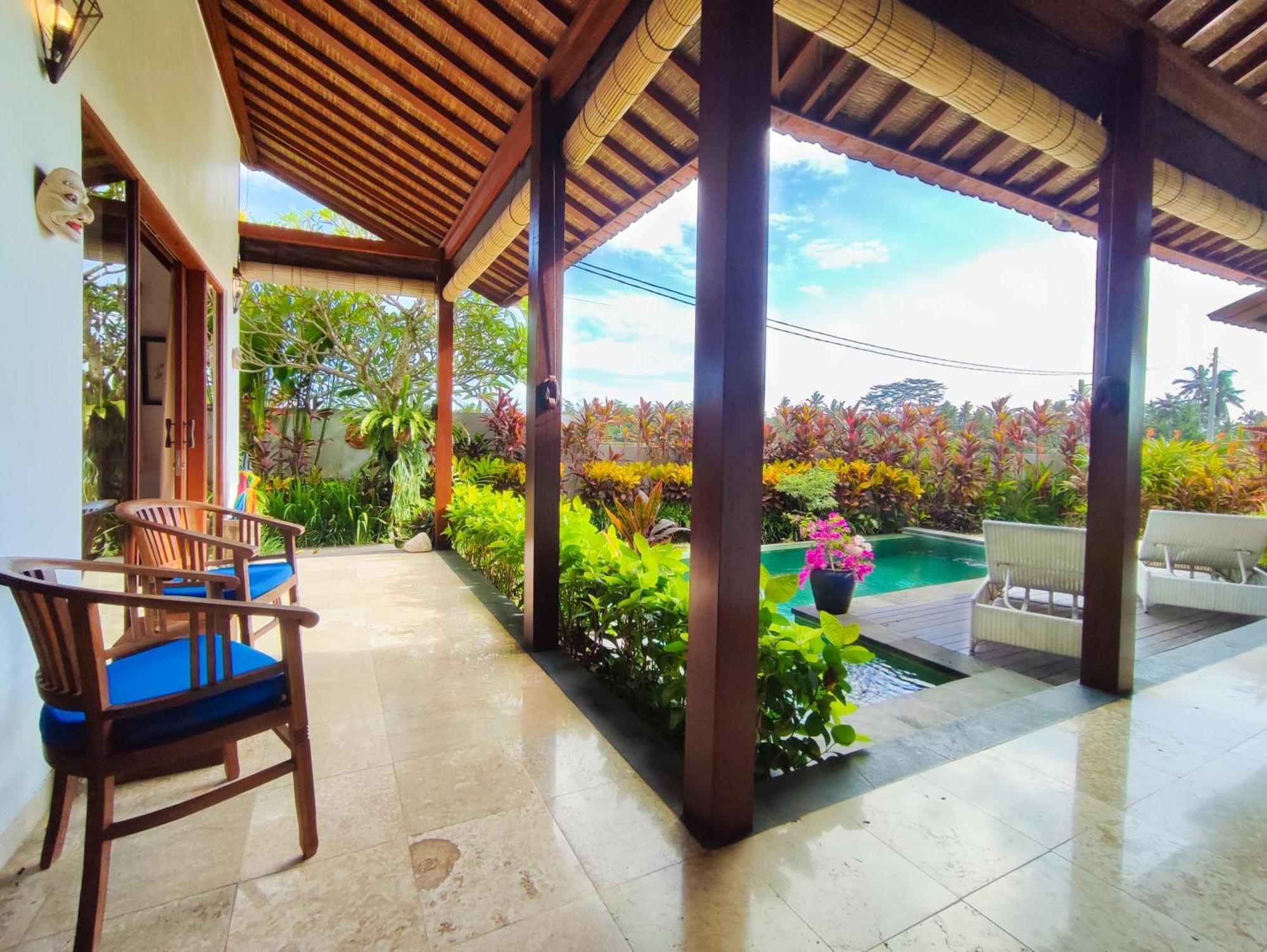 Villa Maya Ubud, Peaceful Rice Field View Buitenkant foto